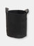 Plant Grow Bag with Handle Non-Woven Fabric Garden Container Pot - Black