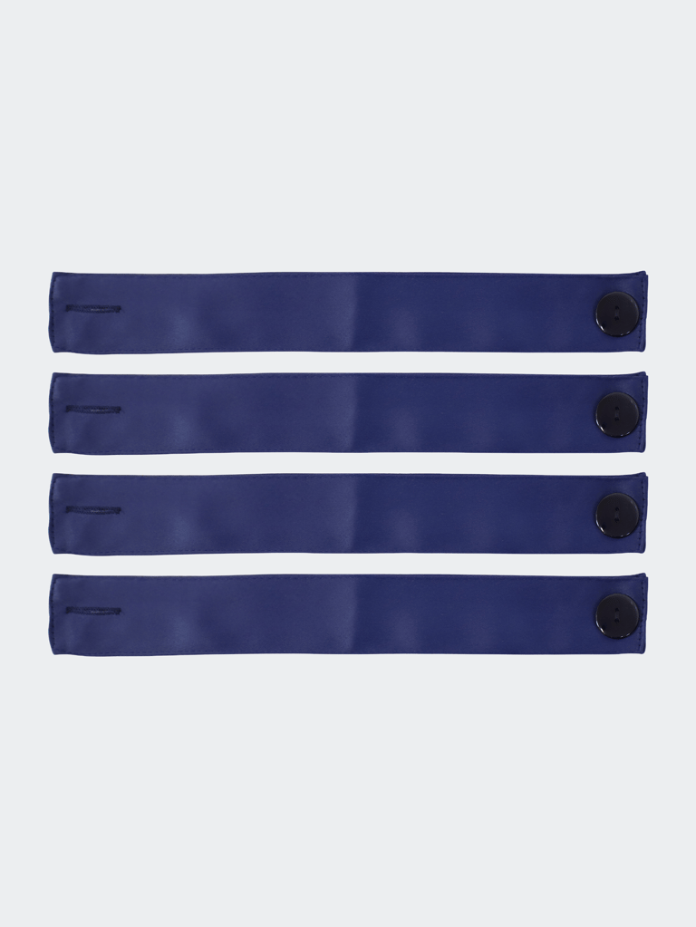 Polyester Curtain/drape Tiebacks With Buttons - Blue