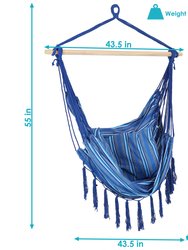 Polyester Hanging Hammock Chair With Cushion
