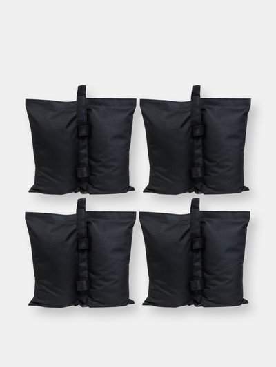 Sunnydaze Decor Polyester Sandbag Canopy Weights - Set of 4 product
