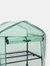 Portable 2-Tier Mini Greenhouse for Outdoors with Cover