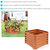 Raised Garden Bed - 22-Inch Square Steel