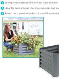 Raised Garden Bed - 22-Inch Square Steel