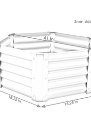 Raised Garden Bed 41-Inch Hexagon Steel