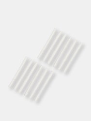 Replacement Fiberglass Wicks for Outdoor Torches and Lamps  - White