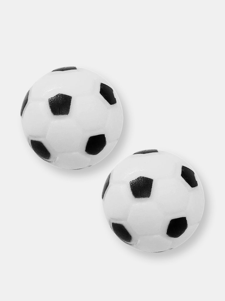 Replacement Foosballs - White/Black