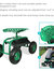 Rolling Garden Cart Tool Tray 360 Degree Swivel Utility Work Seat Planting