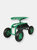 Rolling Garden Cart Tool Tray 360 Degree Swivel Utility Work Seat Planting - Green