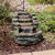Shale Falls Outdoor Fountain with LED Lights