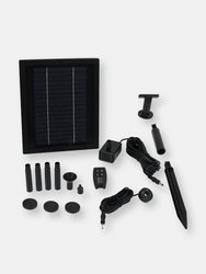 Solar Pump Kit - Battery Pack - Remote Control - 65 GPH - 47" Lift