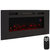 Sophisticated Hearth 40" Indoor Electric Fireplace - Black