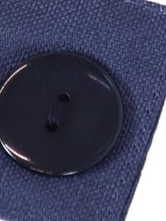Spun Polyester Curtain/Drape Tiebacks with Buttons