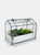 Steel Raised Garden Bed and Mini Greenhouse Kit