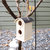 Sunnydaze 2-Level Wooden Bungalow Hanging Birdhouse - 7 in