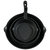 Sunnydaze 3-Piece Cast Iron Pre-Seasoned Skillet Set with 3 Pans