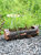 Sunnydaze 35 in Polyresin Rustic Outdoor Raised Log Flower Pot Planter