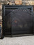 Sunnydaze 50 in Elegant Scroll Steel 3-Panel Fireplace Screen - Black