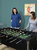 Sunnydaze 55 in Foosball Game Table with Drink Holders