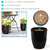 Sunnydaze Captivating Vista Ceramic Planter (Set Of 2) 11.5" - Beachcomber