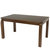 Sunnydaze Dorian 5 ft Wooden Mid-Century Modern Dining Table - Dark Walnut - Dark Brown