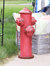 Sunnydaze Fire Hydrant Metal Outdoor Statue - 21.5 in