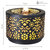 Sunnydaze Floral Pattern Cutout Indoor Tabletop Fountain - Black - 5.5" H