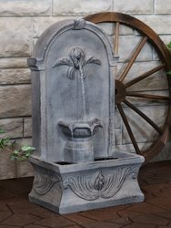 Sunnydaze French-Inspired Reinforced Concrete Indoor/Outdoor Water Fountain