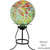 Sunnydaze Green Artistic Glass Gazing Ball Globe