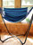 Sunnydaze Hanging Rope Hammock Chair Swing with Space-Saving Stand