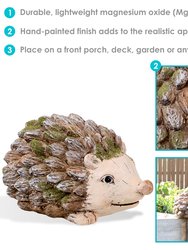 Sunnydaze Hazel the Hedgehog Indoor/Outdoor Garden Statue - 7 in