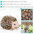 Sunnydaze Hazel the Hedgehog Indoor/Outdoor Garden Statue - 7 in