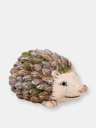 Sunnydaze Hazel the Hedgehog Indoor/Outdoor Garden Statue - 7 in - Brown