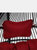Sunnydaze Julia Hanging Egg Chair with Red Cushion and Stand - 76 Inches Tall