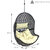 Sunnydaze Lauren Hanging Egg Chair - Resin Wicker