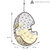 Sunnydaze Lorelei Hanging Egg Chair