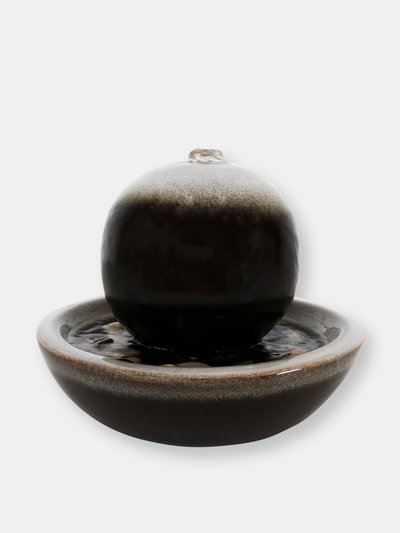 Sunnydaze Decor Sunnydaze Modern Orb Ceramic Indoor Water Fountain - 7 in product