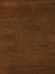 Sunnydaze Modern Wooden Counter-Height Stools - Dark Walnut - Set of 2