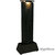 Sunnydaze Natural Slate Floor Water Fountain Tower with LED Lights - 49 in