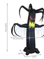 Sunnydaze Nightmare Hollow Ghostly Tree Halloween Inflatable - 8 ft