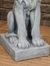 Sunnydaze Noble Beast Sitting Lion Outdoor Concrete Statue - 30 in