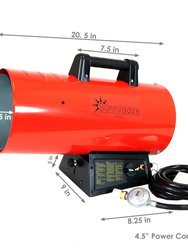 Sunnydaze Propane Heater with Overheat Auto-Shutoff