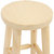Sunnydaze Rustic Unfinished Fir Wood Indoor Backless Counter-Height Stool