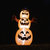 Sunnydaze Stacked Jack-O-Lantern Scarecrow 7-Foot Halloween Inflatable