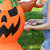 Sunnydaze Stacked Jack-O-Lantern Scarecrow 7-Foot Halloween Inflatable