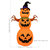 Sunnydaze Stacked Jack-O-Lantern Scarecrow 7-Foot Halloween Inflatable