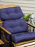 Sunnydaze Tufted Indoor/Outdoor Tufted High Back Chair Cushion