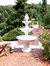 Sunnydaze Welcome Fiberglass Outdoor 3-Tier Water Fountain