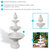 Sunnydaze Welcome Fiberglass Outdoor 3-Tier Water Fountain