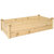 Sunnydaze Wooden Fir Square Raised Garden Bed - 24 x 48.25 in - Natural - Light Brown