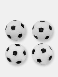 Table Soccer Foosballs Replacement Balls 36mm Black White Arcade 12 Pack - White